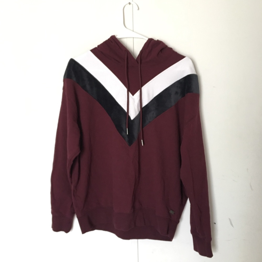 Maroon hoodie
